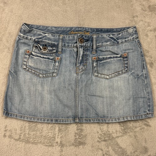 Y2k american eagle micro mini - y2k,