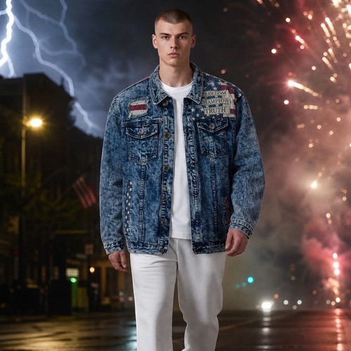 1738 denim mens acid - 1738,