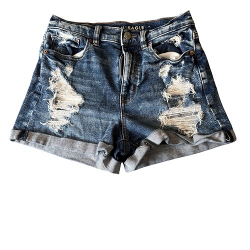 American eagle mom shorts blue - eagle,