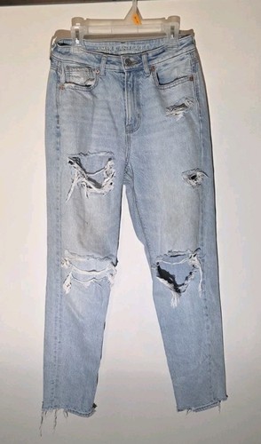 American eagle mom jeans - american,