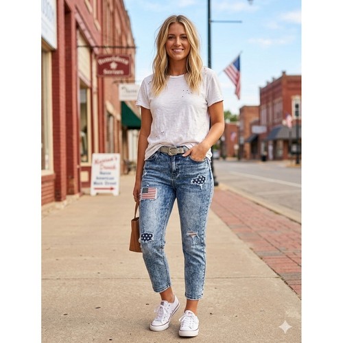 Flamingals distressed jeans - flamingals,