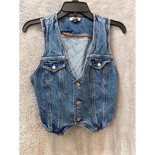 American eagle denim - denim, vest