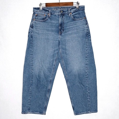 American eagle barrel jeans - american,