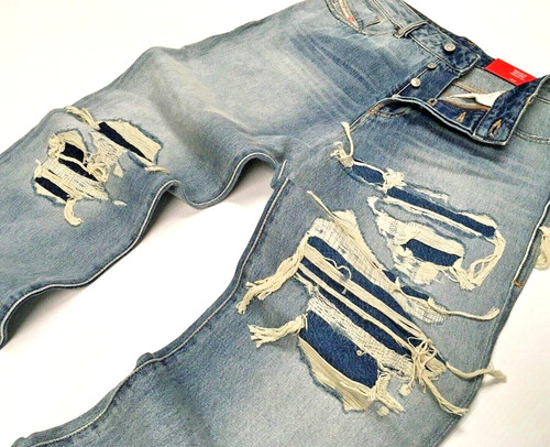 Diesel shredded tattered - shredded,