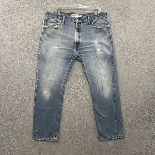 Levis jeans mens 38x32 blue - levis,